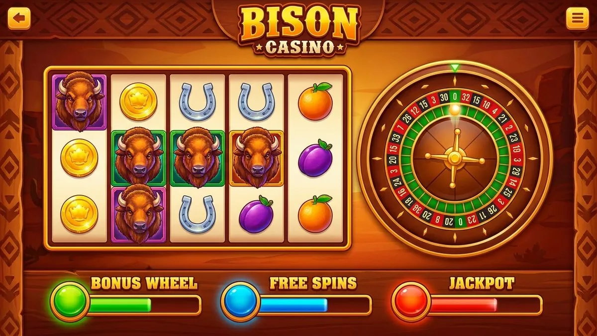 Gry kasynowe Bison Casino